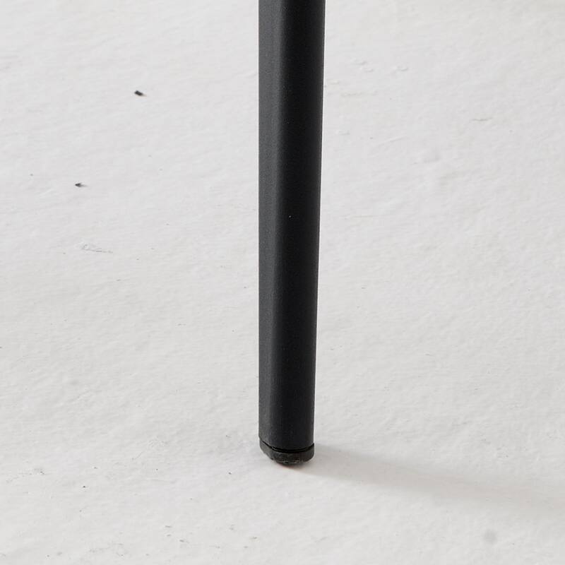 20" Modern PU Leather Dining Chairs with Metal Legs, Set of 4