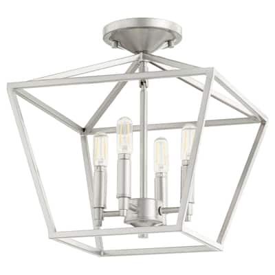 Quorum International Gabriel 4 Light 13" Wide Semi-Flush Ceiling