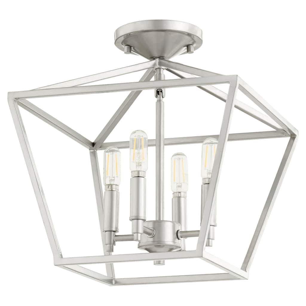 Quorum International Gabriel 4 Light 13" Wide Semi-Flush Ceiling