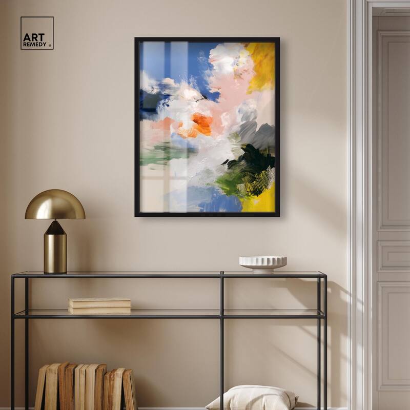 Clouds and Color I Shadowbox by Art Remedy