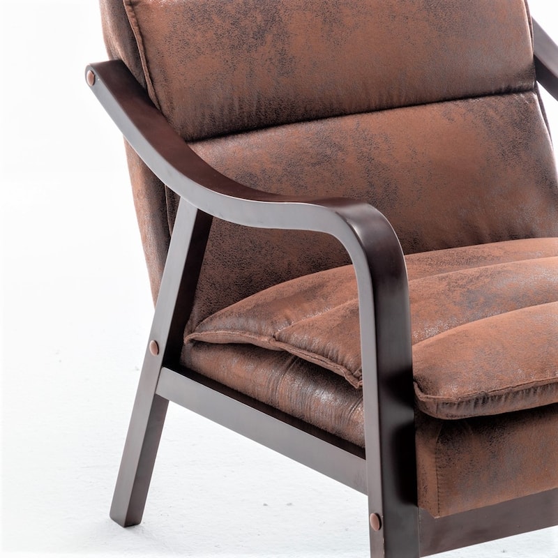 Clovis 24.8" Wide Microfiber Armchair