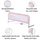 preview thumbnail 5 of 9, Dream On Me Adjustable Mesh Bed Rail in Pink