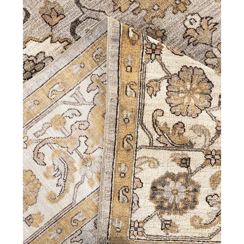 Serapi One-of-a-Kind Hand-Knotted Area Rug - Gray - 7' 10" x 9' 9"