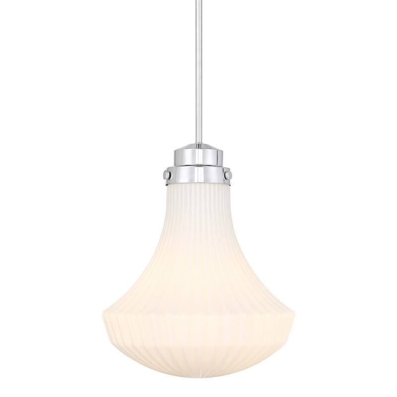 Savoy House 7-0108-1 Bartlet 14" Wide LED Pendant - Polished Chrome