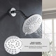 preview thumbnail 11 of 30, WOWOW Single Handle 5-Spray Round Shower Faucet with Tub Spout