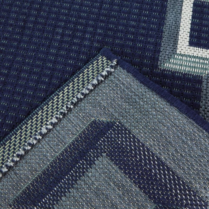 Samina Transitional Border Indoor/Outdoor Area Rug