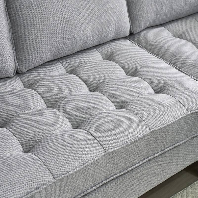 3-Seater Golden Tripod Legs Indoor Modular Sofa