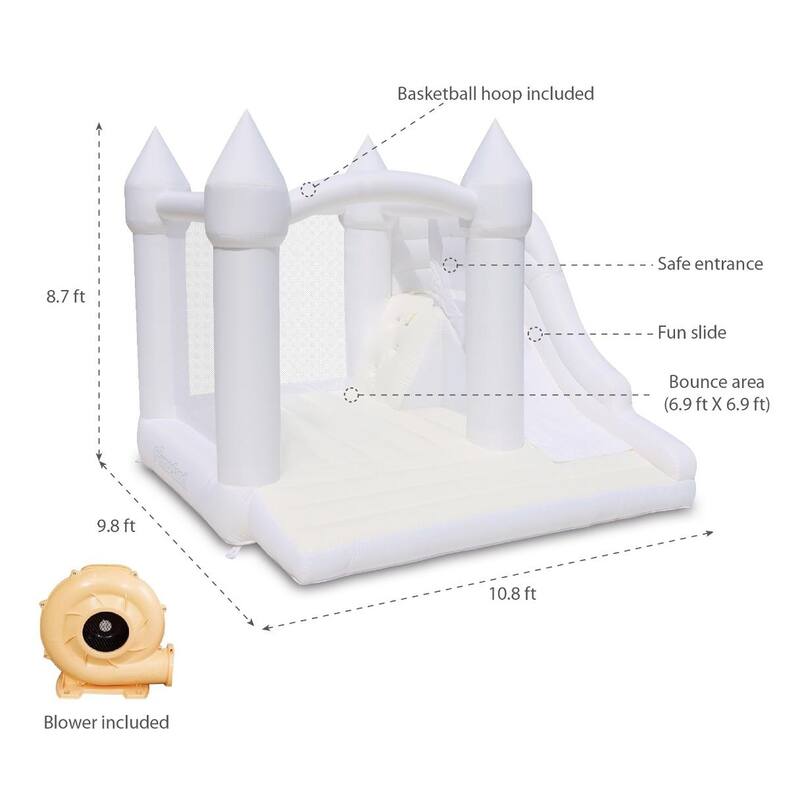 Bounceland Castle Palace DayDreamer Cloud Bounce House