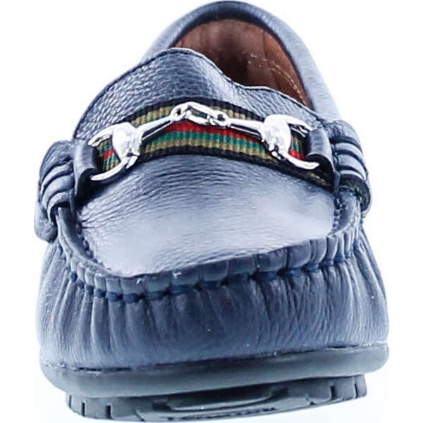 boys grey loafers