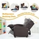 preview thumbnail 5 of 32, Gymax Kids Recliner Chair Adjustable Leather Sofa Armchair w/ Footrest