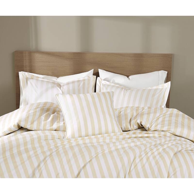 Brooklyn Loom Levi Stripe 20x20 Decorative Pillow with Removable Cover