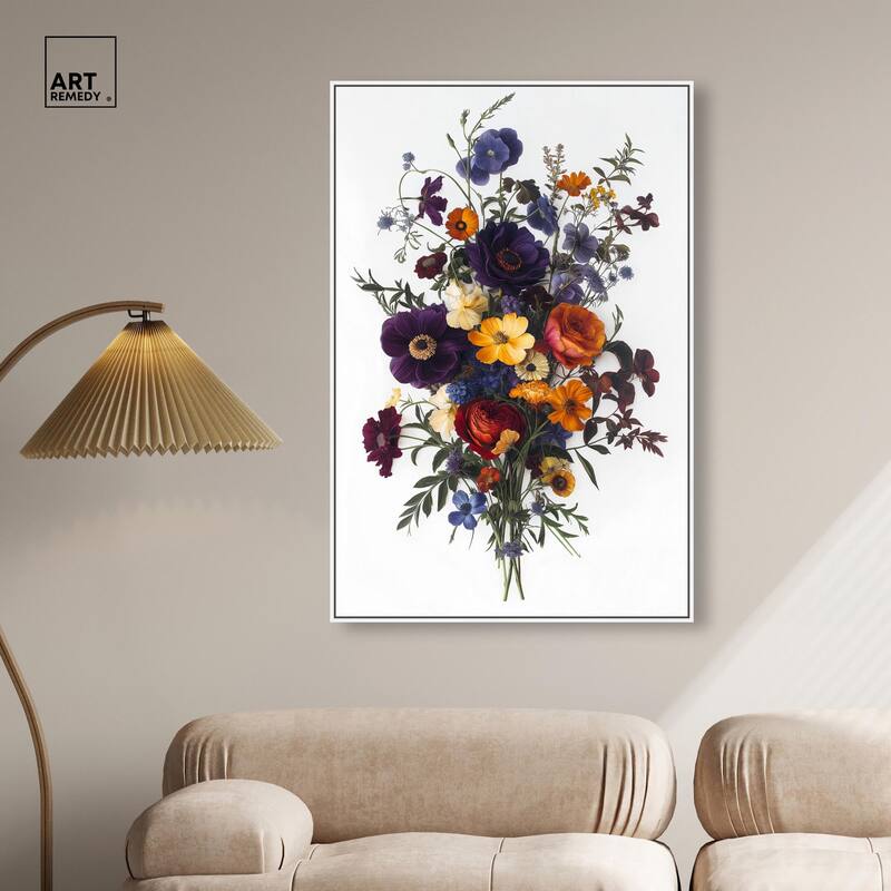 Regal Rose Riot III Canvas by Art Remedy