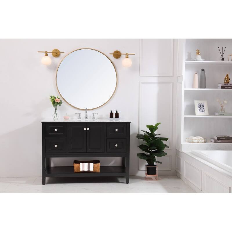 Collins 1-Light Glass Left Wall Sconce - 14.7/9.8 - 14.7/9.8