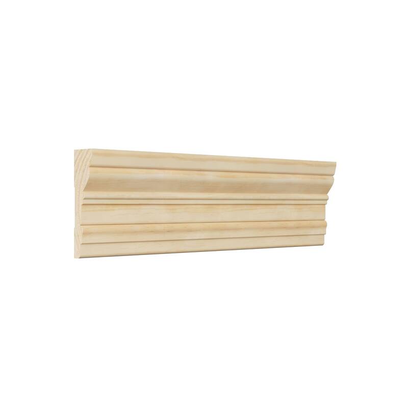 WM318 7/8-in D x 3-1/4-in W x 96-in L Americraft Solid Hardwood Stain Grade Colonial Casing Moulding