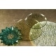 preview thumbnail 3 of 7, Hoku 11" Dotted Glass Plates, Set of 6