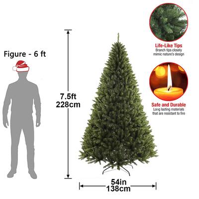 7.5ft Christmas Tree Artificial Full Xmas Trees