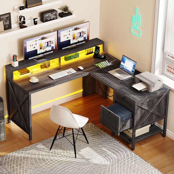 Farmhouse gaming desk 2025