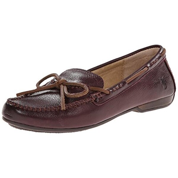 frye boat shoes womens