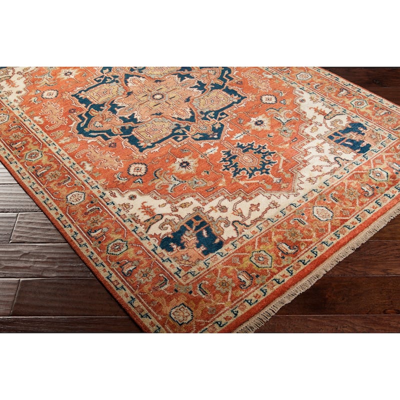 Hand-Knotted Conor New Zealand Wool Area Rug - 12' x 15'