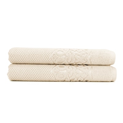 East'N Blue Galata Turkish Cotton Bath Towel (Pack of 2)