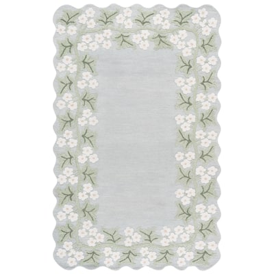SAFAVIEH Handmade Jardin Benvenuta Floral Wool Rug