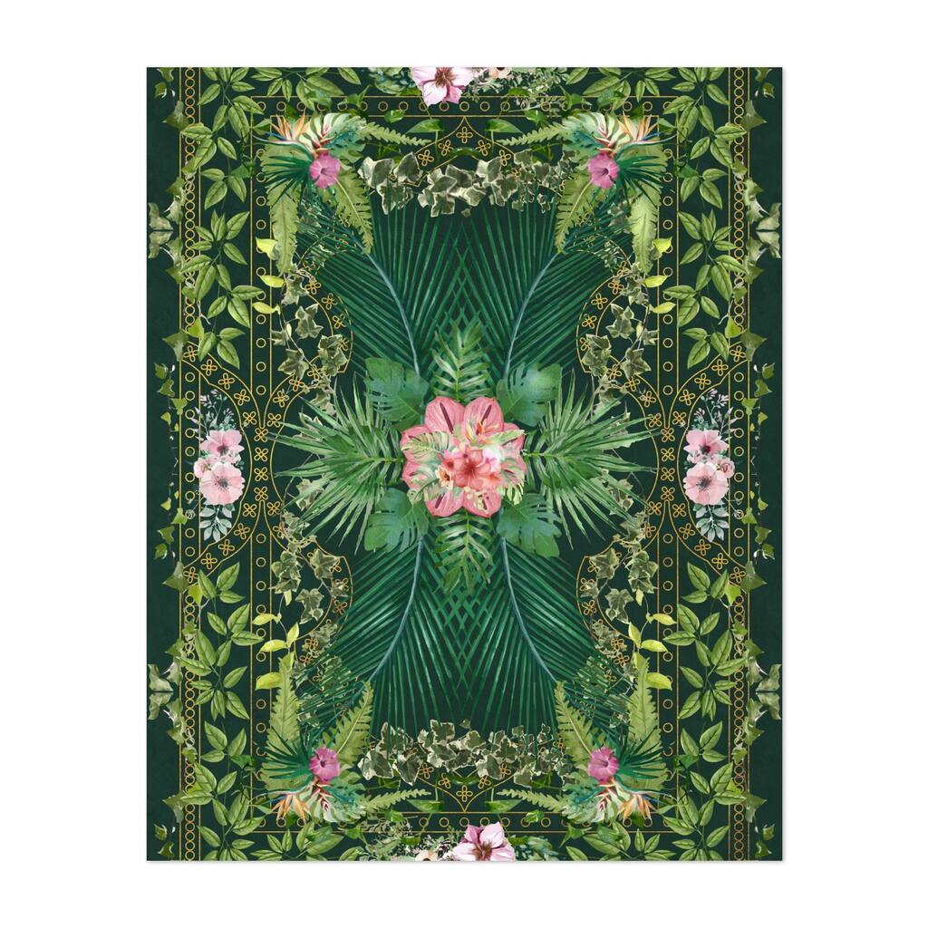 Art Deco Beach Black And White Unframed Wall Art Print/Poster