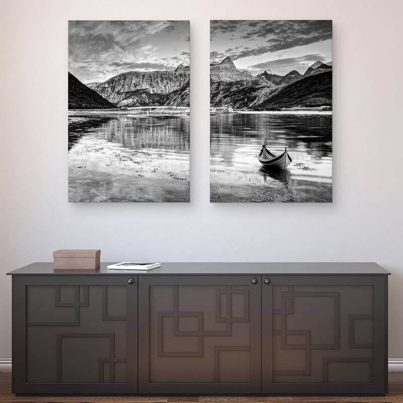 Norway 13 Part I & II by Maciej Duczynski Canvas Art Prints