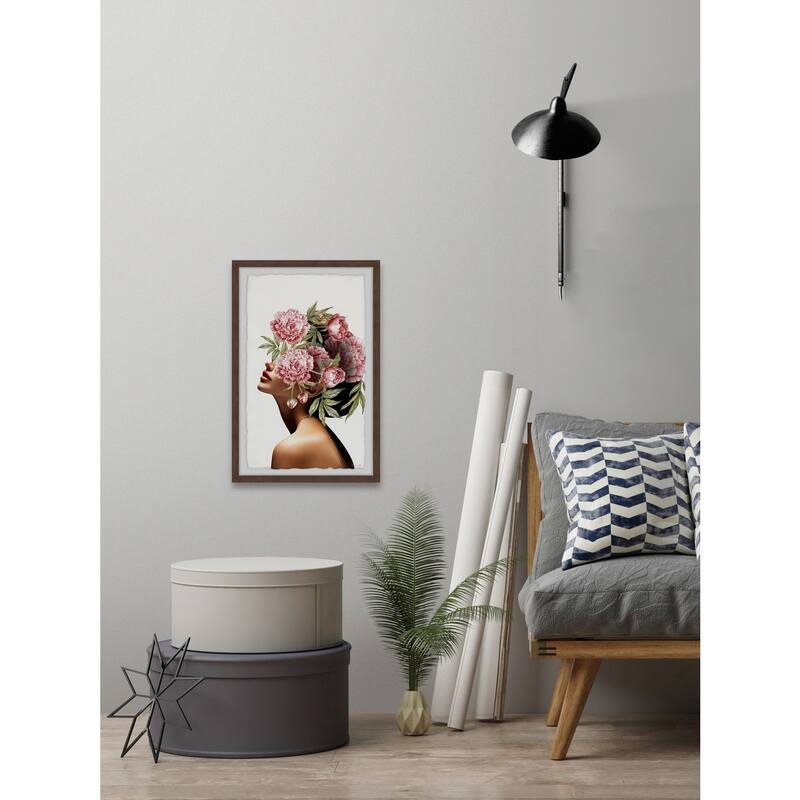 Detailed Beauty Framed Wall Art, Elegant Home Touch - Sophisticated Artwork for Refined Décor