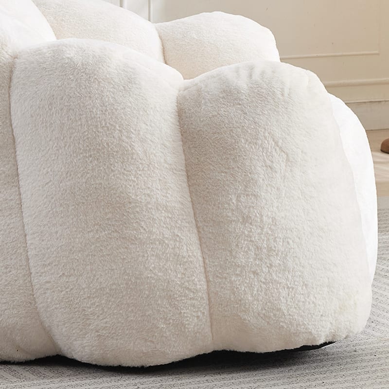 Adult Bean Bag Sofa with Pull Ring can be Easily Moved Suitable for Various Environments Such as Living Room, Bedroom, etc.