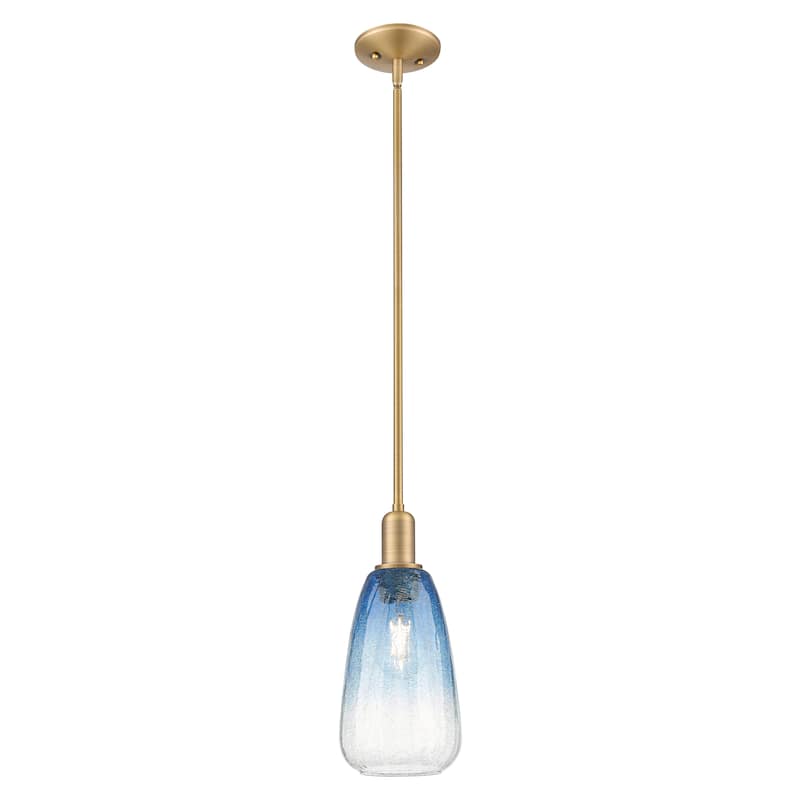 Innovations Lighting Downtown Urban - Brookhaven Almond - 1 Light 6" Stem Hung Mini Pendant
