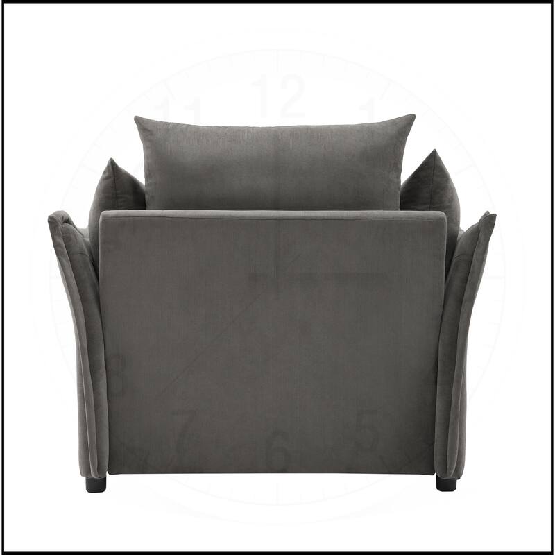 Chenille Oversized Sofa Lounge Chair