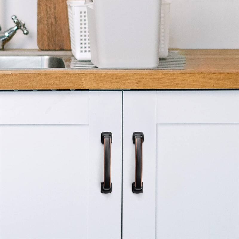10 Pack Solid 3 Inch Drawer Pulls - 3.75"L x 0.64"W