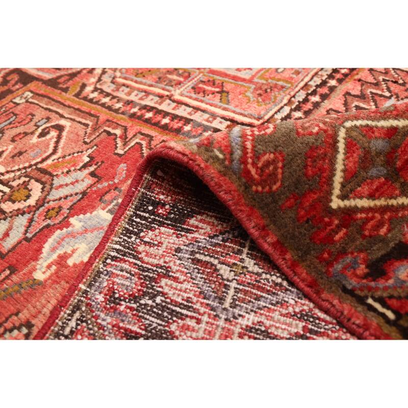 ECARPETGALLERY Hand-knotted Sarabi Red Wool Rug - 10'0 x 13'0