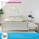 preview thumbnail 2 of 62, Max and Lily Slat Headboard Full Bed with Trundle