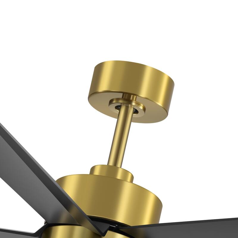 Breezary 65"/52"/42" 5-Blade LED Ceiling Fan with Light Kit and Remote
