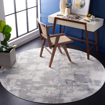 SAFAVIEH Bayside Machine Washable Zeliha Modern Abstract Rug