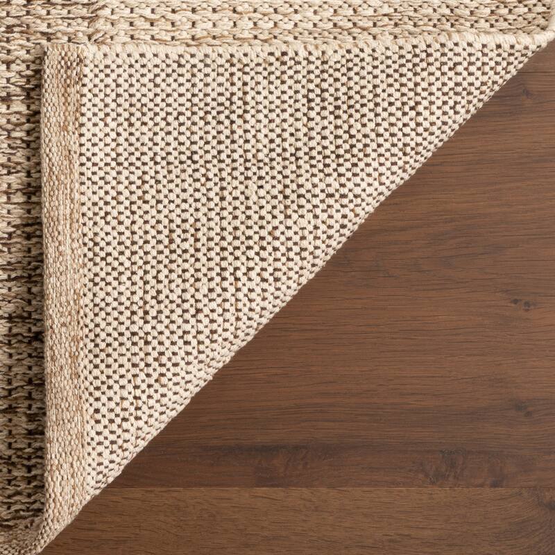 Nuloom Eldora Contemporary Checkered Jute Area Rug