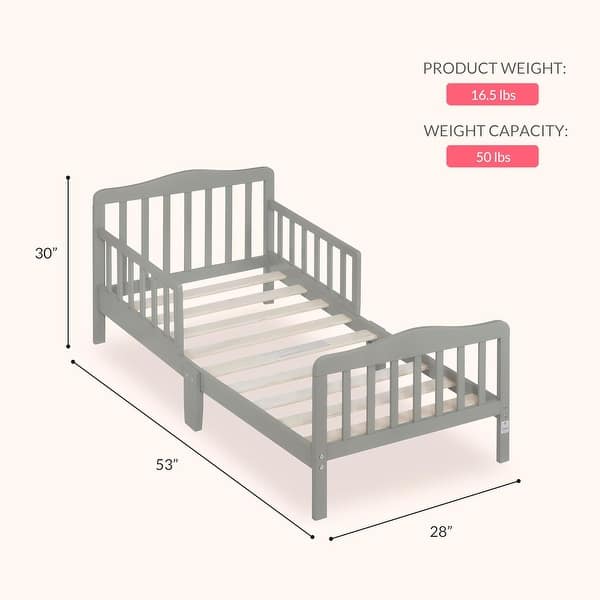 Dream On Me Classic Design Toddler Bed