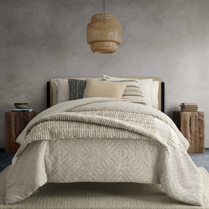 Indigo Road by Egypt Sherrod Veyre Global Geometric 3-Piece Comforter Set