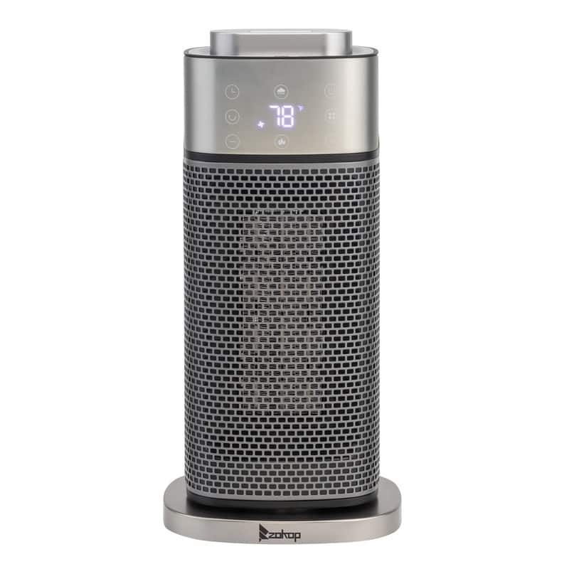 1500-Watt 16-inch Electric Tower Space Heater Built-in Humidifier with Remote Control