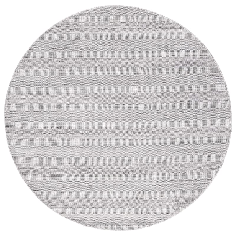 SAFAVIEH Handmade Mirage Shruti Modern Rug - 6' Round - Brown/Ivory