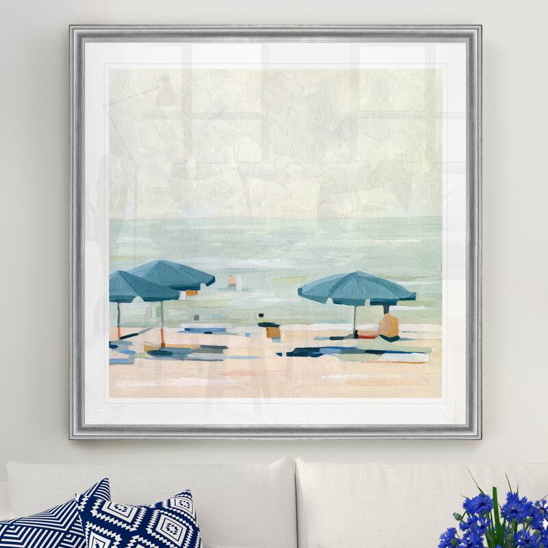 If It's the Beaches II -Black Framed Print