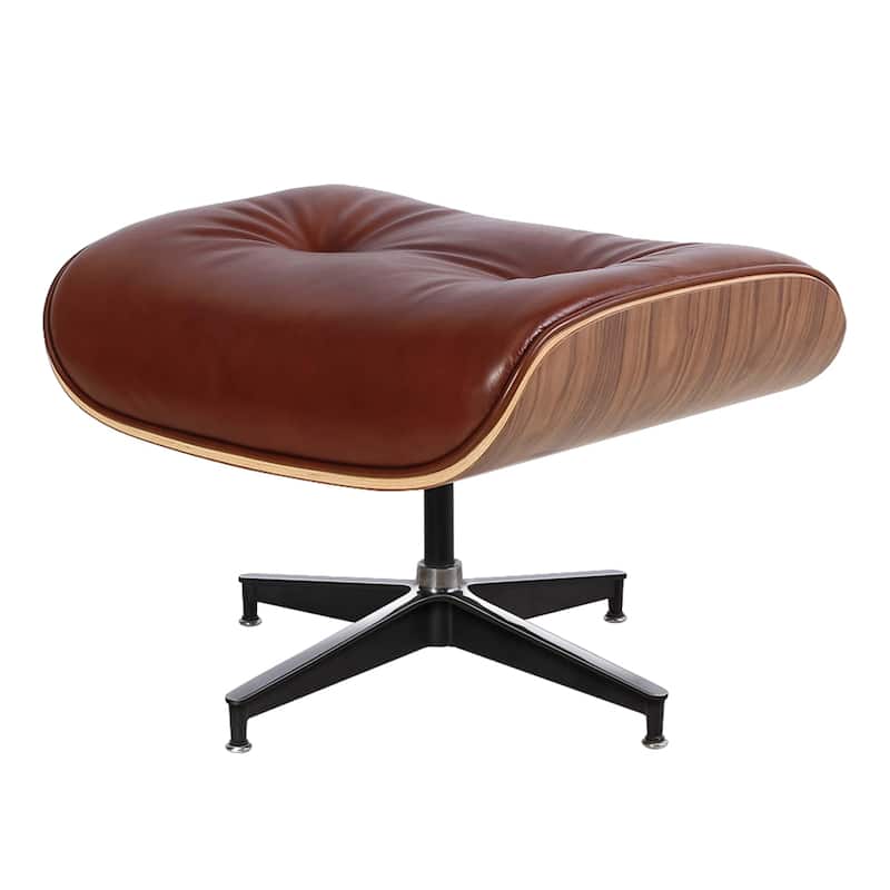 Mid Century Modern Leather Lounge Chair Armchair Recliner