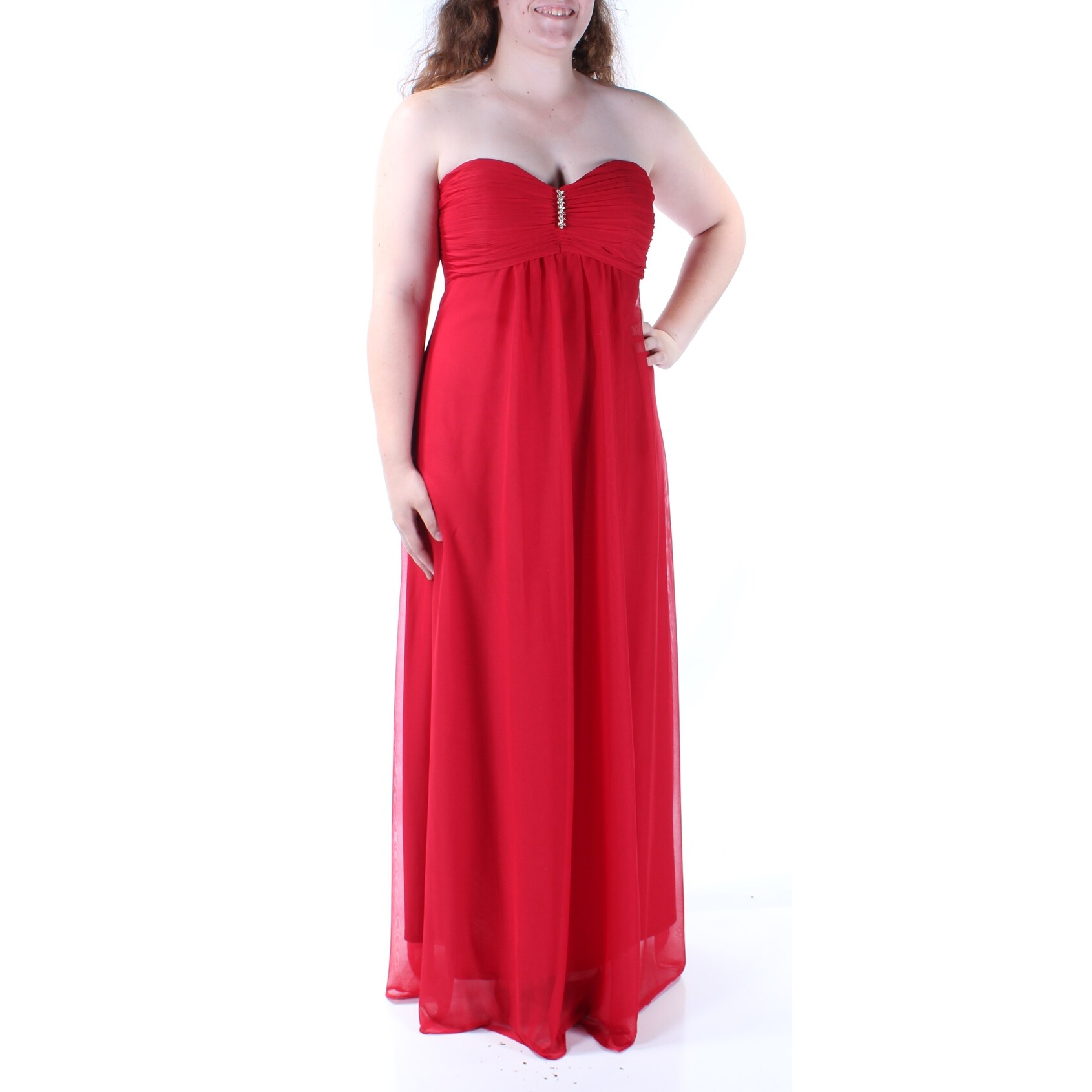 onyx sleeveless evening gown