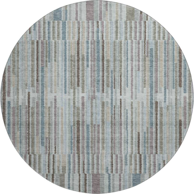 Premium Washable Super Soft Stripe Stack Mayfield Rug