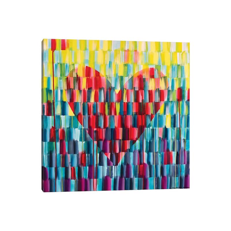 iCanvas "Big Love Heart" by Rashelle Roos Canvas Print