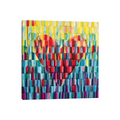 iCanvas "Big Love Heart" by Rashelle Roos Canvas Print