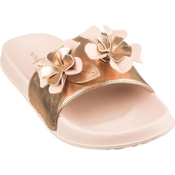 nine west rose gold shoes