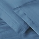 preview thumbnail 22 of 54, Superior Egyptian Cotton 1500 Thread Count Pillowcase Set King - Medium Blue