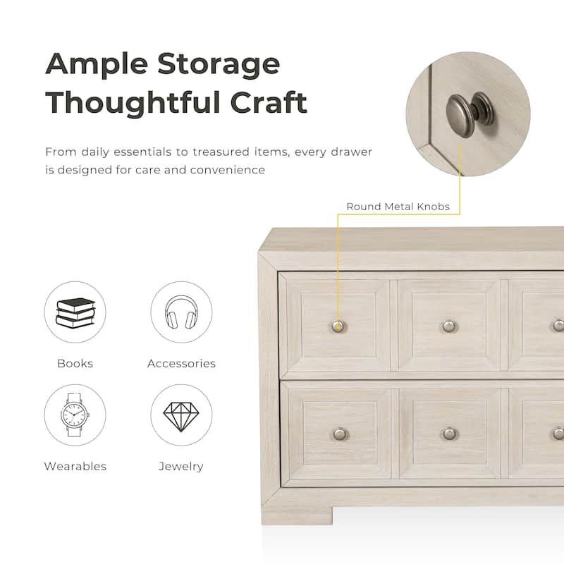 Furniture of America Durem Modern Classic Wood 3-Piece Chest and 2 Oversized Nightstand Bedroom Set